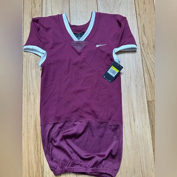 Nike Shirts Nike Vapor Pro A4800670 White Maroon Football Jersey Men Small Poshmark